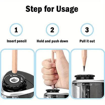 Portable Electric Pencil Sharpener